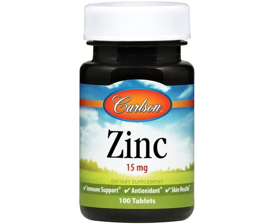 Carlson Zinc 15 mg 100 tabs, image 