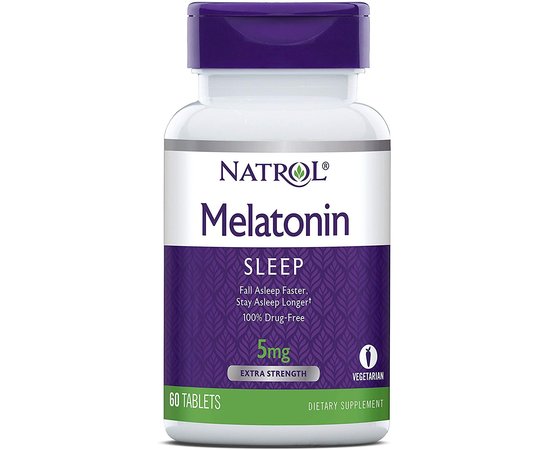 Natrol Melatonin 5 mg 60 Tablets, Natrol Melatonin 5 mg 60 Tablets  в интернет магазине Mega Mass