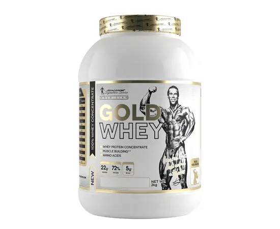 Kevin Levrone Gold Whey 2000 g, Фасовка: 2000 g, Смак: Banana Peach / Банан Персик, image 