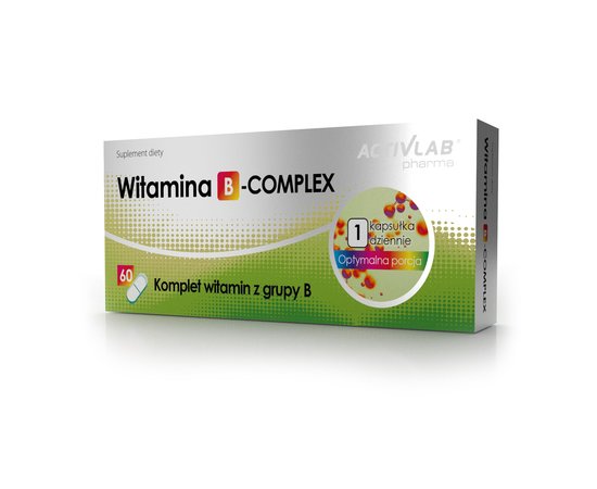 ActivLab Vitamin B-Complex 60 caps, image 