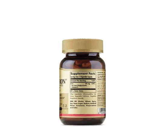 Solgar Gentle Iron 25 mg 90 caps, image , зображення 2