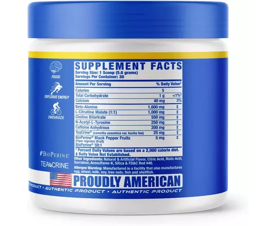 Ronnie Coleman Pre XS Workout Powder 165 g, Фасовка: 165 g, Вкусы: Cherry Lemonade / Вишнёвый Лимонад, Ronnie Coleman Pre XS Workout Powder 165 g, Фасовка: 165 g, Вкусы: Cherry Lemonade / Вишнёвый Лимонад , изображение 2 в интернет магазине Mega Mass