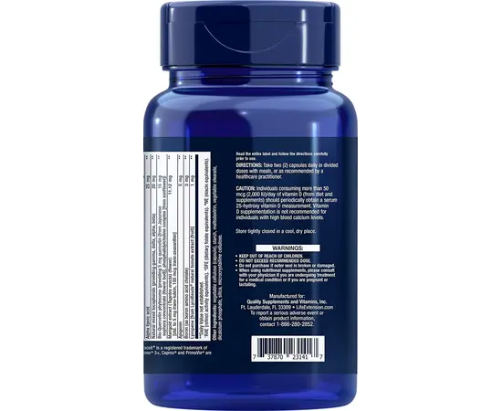 Life Extension Two-Per-Day Multivitamin 120 caps, Life Extension Two-Per-Day Multivitamin 120 caps , изображение 3 в интернет магазине Mega Mass