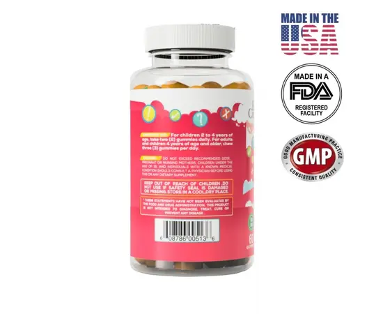 Earth's Creation Smart Kids Omega 3 + DHA - 60 gummies, Earth's Creation Smart Kids Omega 3 + DHA - 60 gummies , изображение 2 в интернет магазине Mega Mass