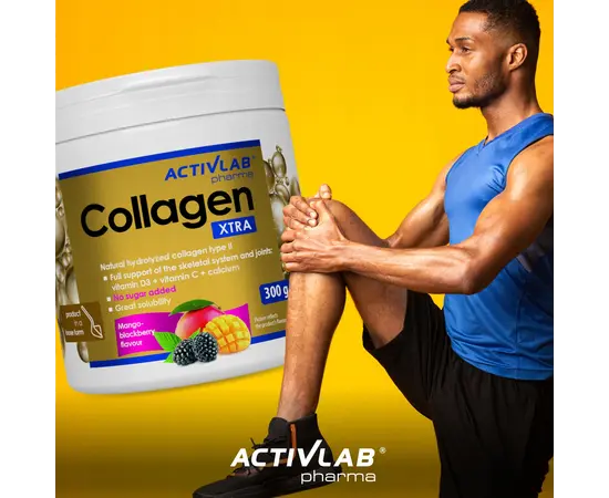 Activlab Pharma Kolagen EXTRA 300 g, Вкусы: Mango Jeżyna / Манго Ежевика, Activlab Pharma Kolagen EXTRA 300 g, Вкусы: Mango Jeżyna / Манго Ежевика , изображение 2 в интернет магазине Mega Mass