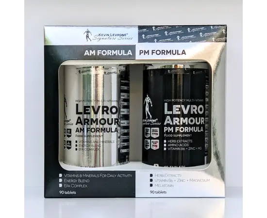 Kevin Levrone Levro Armour AM Formula 90 tabs/ PM Formula 90 tabs, Kevin Levrone Levro Armour AM Formula 90 tabs/ PM Formula 90 tabs , изображение 2 в интернет магазине Mega Mass