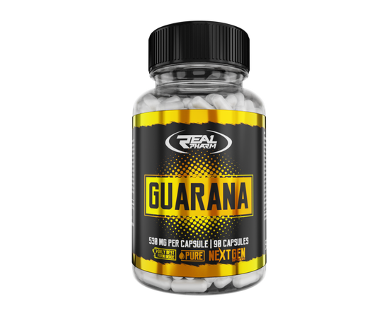 Real Pharm Guarana 530mg 90 capsules, image 