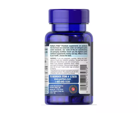 Puritan's Pride L-Glutathione 500 mg 30 caps, image , зображення 2