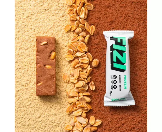 Fizi Protein 45 g Peanut+Cacao, image , зображення 4