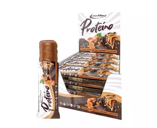 IronMaxx Proteino 30 g Chocolate Salted Caramel, Смак: Chocolate Salted Caramel / Шоколад Солона Карамель, image , зображення 2