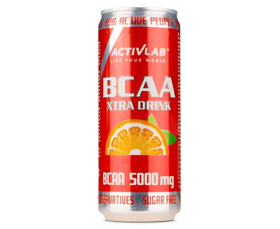 Activlab Bcaa Xtra Drink 330 ml, Смак: Orange / Апельсин, image 