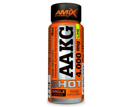 AMIX AAKG Shot 4000 mg 60 ml Lime, AMIX AAKG Shot 4000 mg 60 ml Lime  в интернет магазине Mega Mass