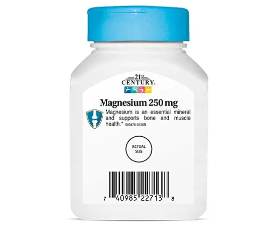 21st Century Magnesium 250 gm 110 tabs, image , зображення 3