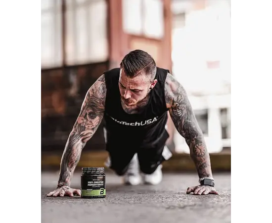 BioTech 100% Creatine Monohydrate 300 g, Фасування: 300 g, Смак: Unflavored  / Без смаку, image , зображення 4