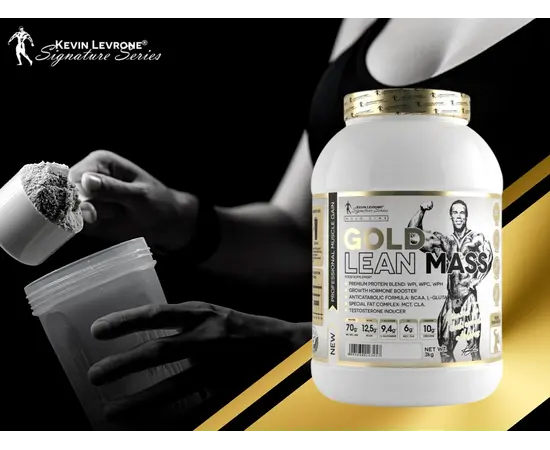 Kevin Levrone GOLD Lean Mass 3000 g, Фасування: 3000 g, Смак: Snikers / Снікерс, image , зображення 3