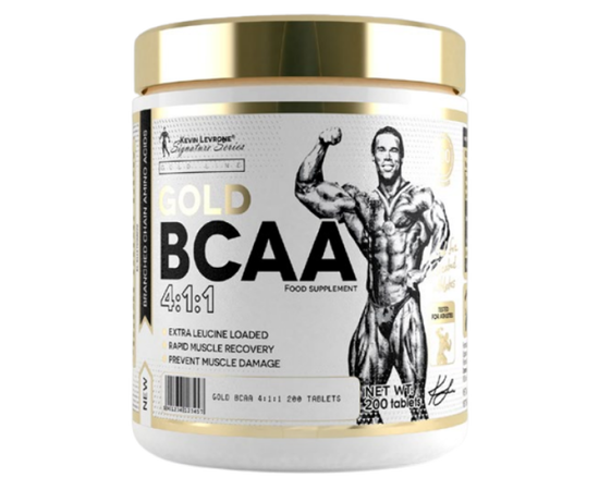 Kevin Levrone Gold BCAA 4:1:1 200 tabs, image 