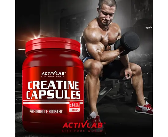 ActivLab Creatine Monohydrate 300 caps, Фасовка: 300 caps, Вкусы: Unflavored  / Без вкуса, ActivLab Creatine Monohydrate 300 caps, Фасовка: 300 caps, Вкусы: Unflavored  / Без вкуса , изображение 2 в интернет магазине Mega Mass