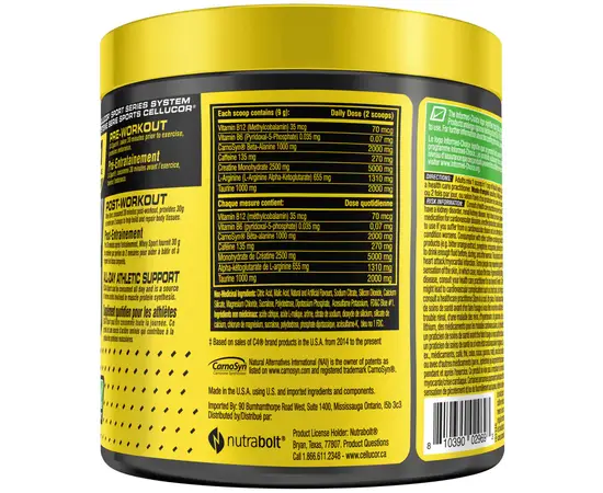 Cellucor C4 Sport 285 g, Фасовка: 285 g, Вкусы: Blue Raspberry / Голубая Малина, Cellucor C4 Sport 285 g, Фасовка: 285 g, Вкусы: Blue Raspberry / Голубая Малина , изображение 3 в интернет магазине Mega Mass
