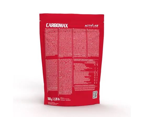 Activlab CarboMax 1000 g, Смак: Blackcurrant / Чорна Смородина, image , зображення 2