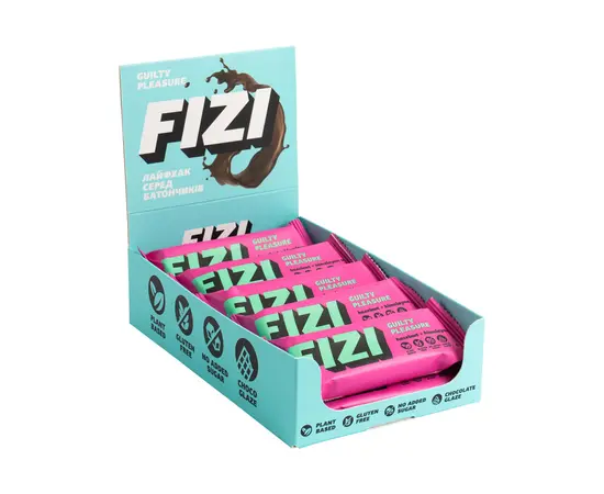 Fizi Guilty pleasure 45 g Hazelnut + Himalayan Salt, Fizi Guilty pleasure 45 g Hazelnut + Himalayan Salt , изображение 4 в интернет магазине Mega Mass