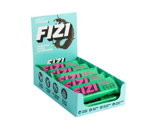 Fizi Guilty pleasure 45 g Hazelnut+Caramel, Fizi Guilty pleasure 45 g Hazelnut+Caramel , изображение 4 в интернет магазине Mega Mass