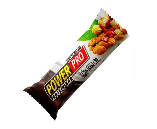 Power Pro Protein Bar 36% 60 g Горіх, image 