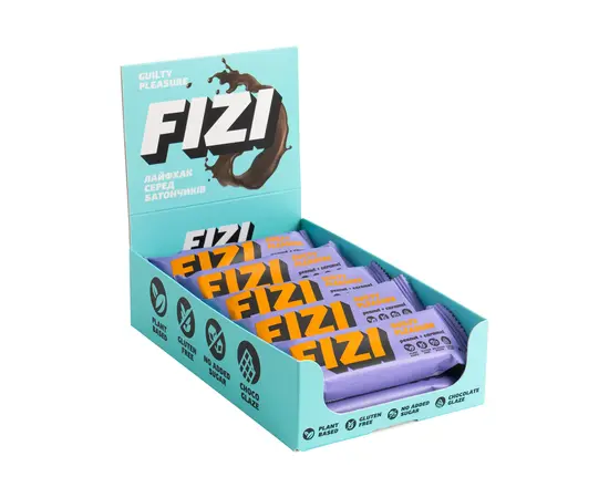 Fizi Guilty pleasure 45 g Peanut+Caramel, Fizi Guilty pleasure 45 g Peanut+Caramel , изображение 4 в интернет магазине Mega Mass