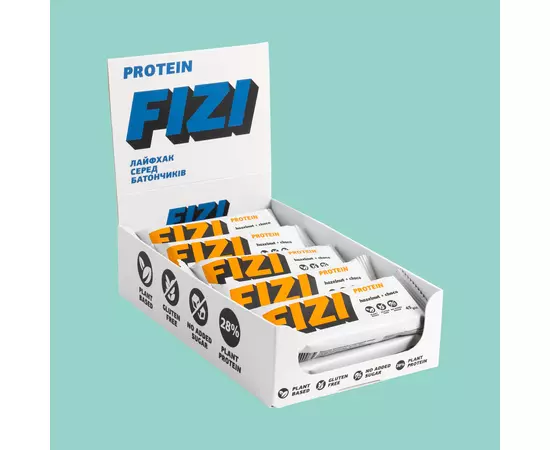 Fizi Protein 45 g Hazelnut+Choco, Fizi Protein 45 g Hazelnut+Choco , изображение 3 в интернет магазине Mega Mass