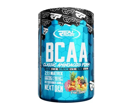 Real Pharm BCAA 400 g, Фасовка: 400 g, Вкус: Mango Maracuja / Манго Маракуйя, Real Pharm BCAA 400 g, Фасовка: 400 g, Вкус: Mango Maracuja / Манго Маракуйя  в интернет магазине Mega Mass