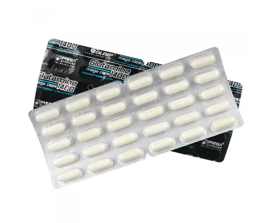 Olimp L-Glutamine Mega Caps 120 caps, Фасовка: 120 caps, Вкусы: Unflavored  / Без вкуса, Olimp L-Glutamine Mega Caps 120 caps, Фасовка: 120 caps, Вкусы: Unflavored  / Без вкуса , изображение 3 в интернет магазине Mega Mass