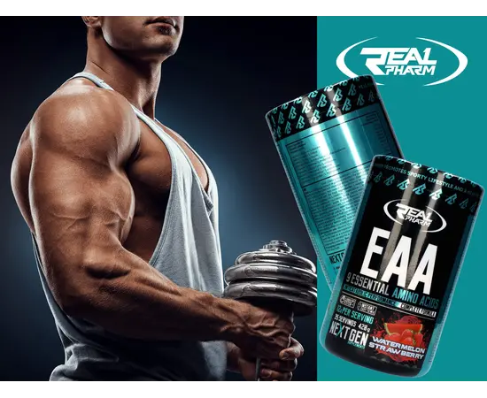 Real Pharm EAA 420 g, Смак: Mango Maracuja / Манго Маракуйя, image , зображення 3