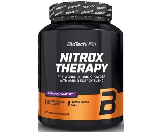 BioTech Nitrox Therapy 680 g, Фасовка: 680 g, Смак: Tropical Fruit / Тропічні Фрукти, image 