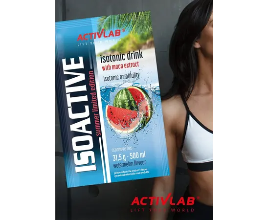 ActivLab ISO Active 31,5 g, Фасування: 31,5 g, Смак: Watermelon / Кавун, image , зображення 3