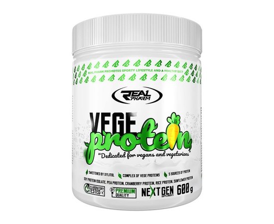 Real Pharm Vege Protein 600 g, image 