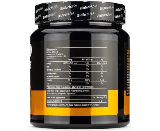 Biotech Citrulline Malate 300 g, Фасування: 300 g, Смак: Green Apple / Зелене Яблуко, image , зображення 3