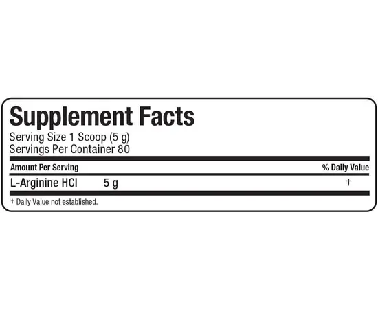 Allmax Arginine 100 g, Фасування: 100 g, Смак: Unflavored  / Без смаку, image , зображення 4