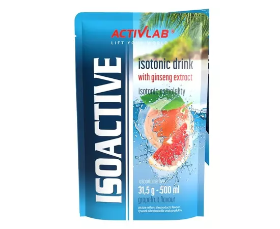 ActivLab ISO Active 31,5 g, Фасовка: 31,5 g, Смак:  Grapefruit / Грейпфрут, image 