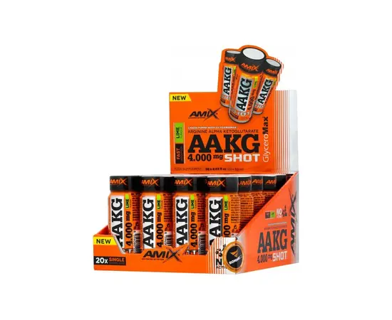 AMIX AAKG Shot 4000 mg 60 ml Lime, image , зображення 3