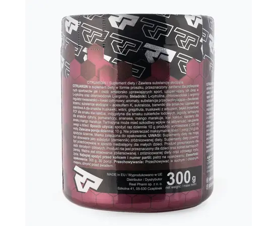 Real Pharm CitruArgin 300 g, Фасовка: 300 g, Вкусы: Cherry / Bишня, Real Pharm CitruArgin 300 g, Фасовка: 300 g, Вкусы: Cherry / Bишня , изображение 2 в интернет магазине Mega Mass