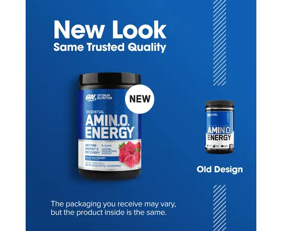 Optimum Nutrition Amino Energy 270 g, Фасовка: 270 g, Вкусы: Blue Raspberry / Голубая Малина, Optimum Nutrition Amino Energy 270 g, Фасовка: 270 g, Вкусы: Blue Raspberry / Голубая Малина , изображение 2 в интернет магазине Mega Mass