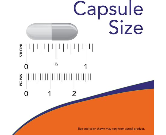 NOW Taurine 500 mg 100 caps, image , зображення 4
