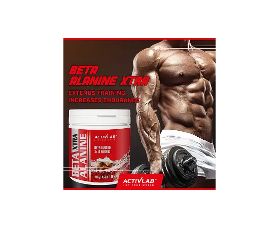 Activlab Beta Alanine Xtra 300 g, Фасовка: 300 g, Вкусы:  Strawberry / Клубника, Activlab Beta Alanine Xtra 300 g, Фасовка: 300 g, Вкусы:  Strawberry / Клубника , изображение 3 в интернет магазине Mega Mass