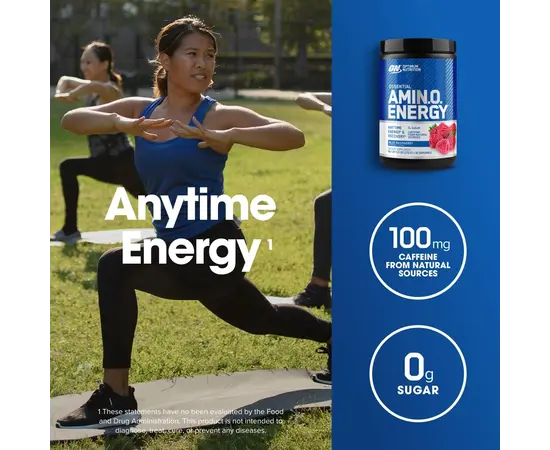 Optimum Nutrition Amino Energy 270 g, Фасовка: 270 g, Вкусы: Blue Raspberry / Голубая Малина, Optimum Nutrition Amino Energy 270 g, Фасовка: 270 g, Вкусы: Blue Raspberry / Голубая Малина , изображение 6 в интернет магазине Mega Mass
