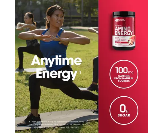Optimum Nutrition Amino Energy 270 g, Фасування: 270 g, Смак: Fruit Fusion / Фруктове Злиття, image , зображення 4