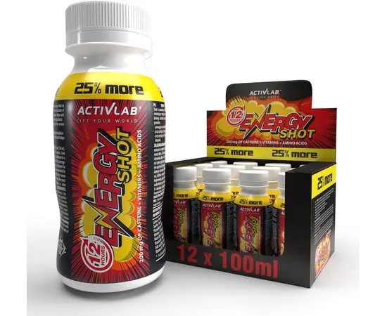 ActivLab Energy Shot 100 ml, image , зображення 2