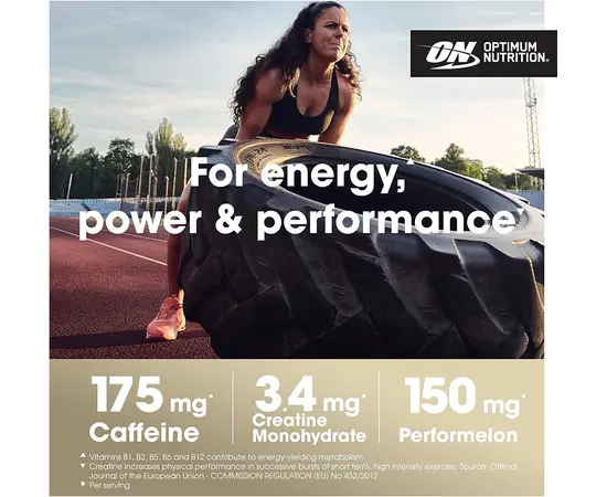 Optimum Nutrition Gold Standard Pre-Workout 300 g, Фасовка: 300 g, Вкусы: Watermelon Candy / Арбуз Конфета, Optimum Nutrition Gold Standard Pre-Workout 300 g, Фасовка: 300 g, Вкусы: Watermelon Candy / Арбуз Конфета , изображение 7 в интернет магазине Mega Mass