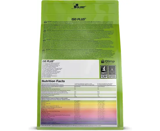 Olimp Iso Plus 1505 g, Фасовка: 1500 g, Вкусы: Orange / Апельсин, Olimp Iso Plus 1505 g, Фасовка: 1500 g, Вкусы: Orange / Апельсин , изображение 4 в интернет магазине Mega Mass