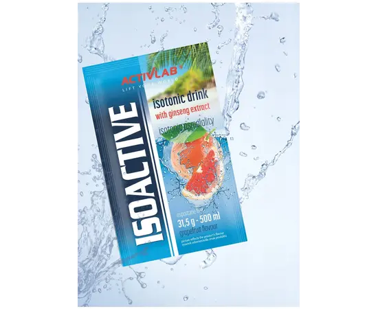 ActivLab ISO Active 31,5 g, Фасовка: 31,5 g, Вкусы:  Grapefruit / Грейпфрут, ActivLab ISO Active 31,5 g, Фасовка: 31,5 g, Вкусы:  Grapefruit / Грейпфрут , изображение 3 в интернет магазине Mega Mass
