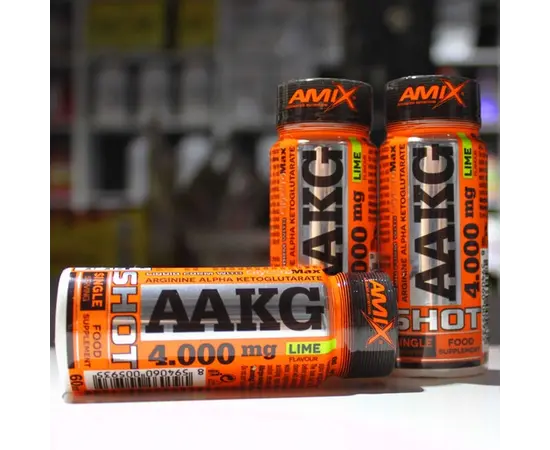 AMIX AAKG Shot 4000 mg 60 ml Lime, image , зображення 4