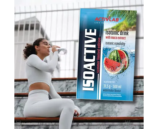 ActivLab ISO Active 31,5 g, Фасування: 31,5 g, Смак: Watermelon / Кавун, image , зображення 4